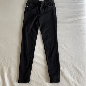 Ella moss high rise size 26 skinny black jeans